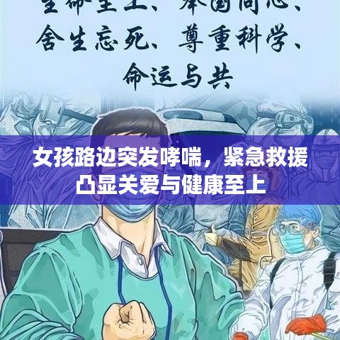女孩路边突发哮喘，紧急救援凸显关爱与健康至上