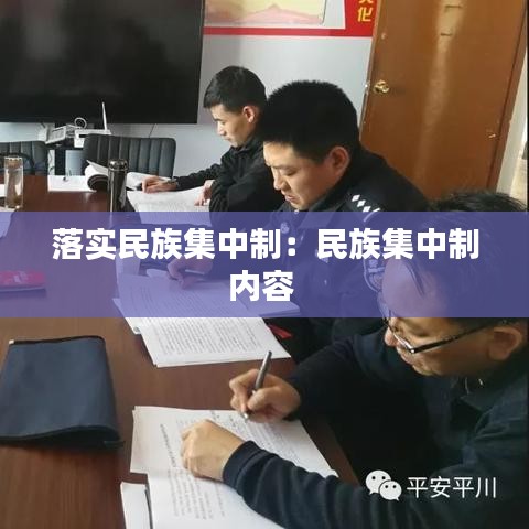 落实民族集中制：民族集中制内容 