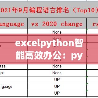 excelpython智能高效办公：python办公教程 