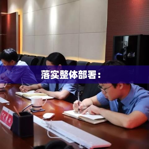 落实整体部署： 