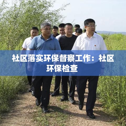 社区落实环保督察工作：社区环保检查 