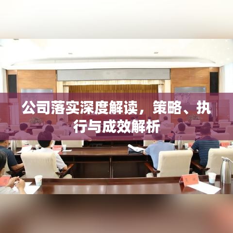 公司落实深度解读，策略、执行与成效解析