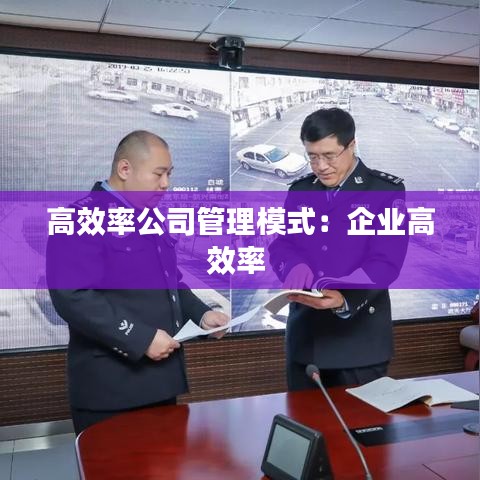 高效率公司管理模式：企业高效率 