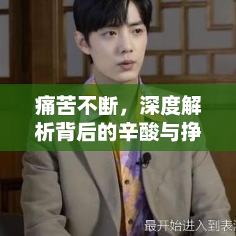 痛苦不断，深度解析背后的辛酸与挣扎