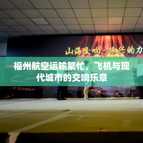 福州航空运输繁忙，飞机与现代城市的交响乐章