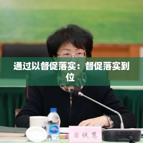 通过以督促落实：督促落实到位 