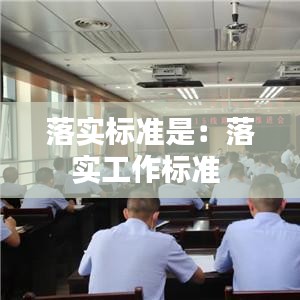落实标准是：落实工作标准 