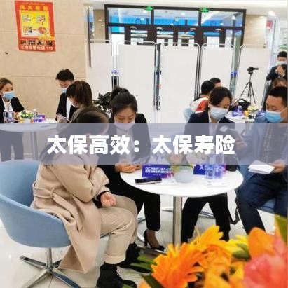 太保高效：太保寿险 