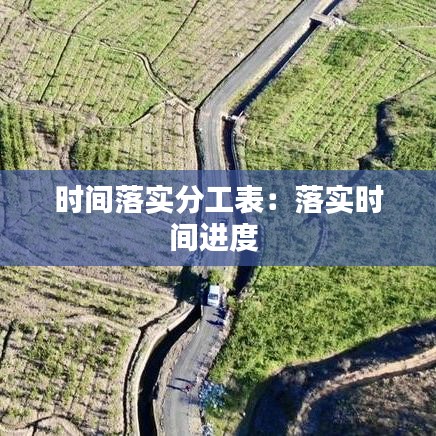 时间落实分工表：落实时间进度 