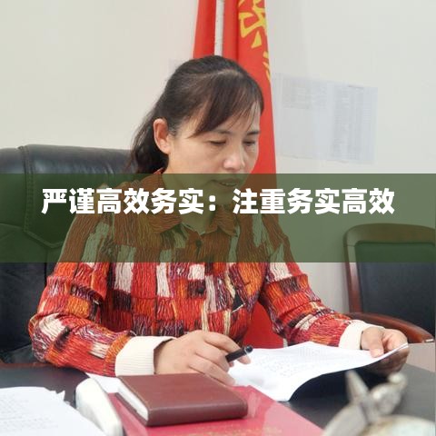 严谨高效务实：注重务实高效 