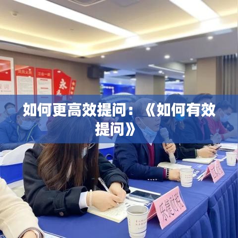 如何更高效提问：《如何有效提问》 