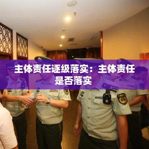 主体责任逐级落实：主体责任是否落实 