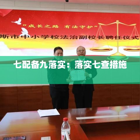 七配备九落实：落实七查措施 