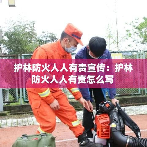 护林防火人人有责宣传：护林防火人人有责怎么写 