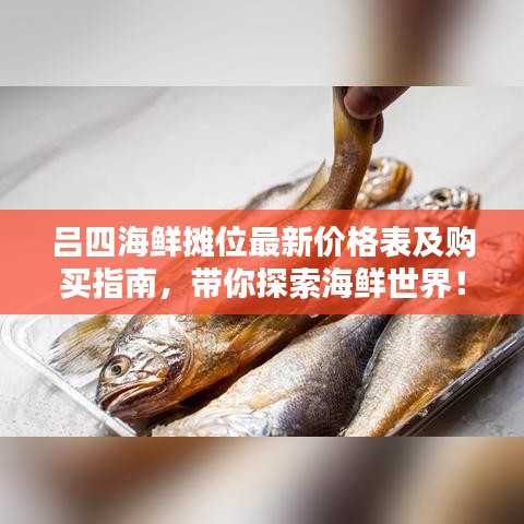吕四海鲜摊位最新价格表及购买指南，带你探索海鲜世界！