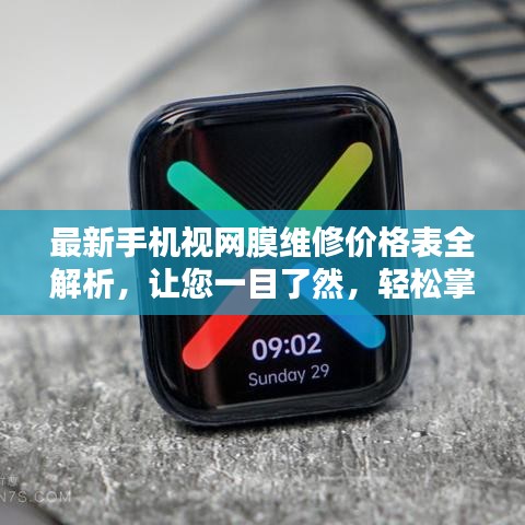 最新手机视网膜维修价格表全解析，让您一目了然，轻松掌握维修成本！