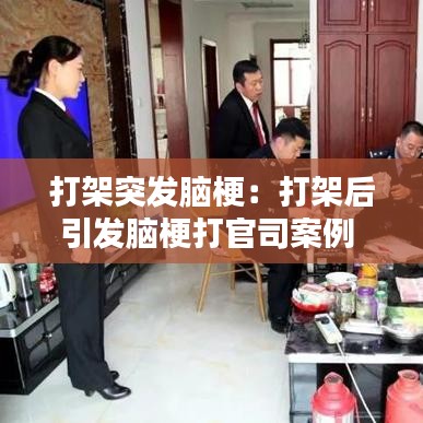 打架突发脑梗：打架后引发脑梗打官司案例 