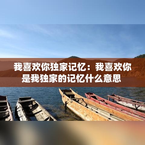 我喜欢你独家记忆：我喜欢你是我独家的记忆什么意思 