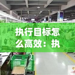 执行目标怎么高效：执行目标任务 