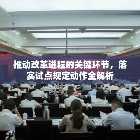 推动改革进程的关键环节，落实试点规定动作全解析