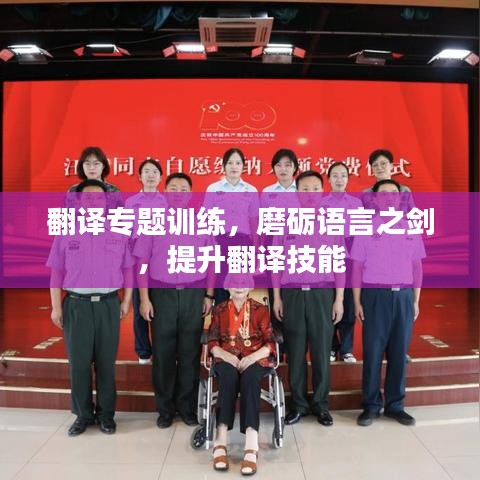 翻译专题训练，磨砺语言之剑，提升翻译技能