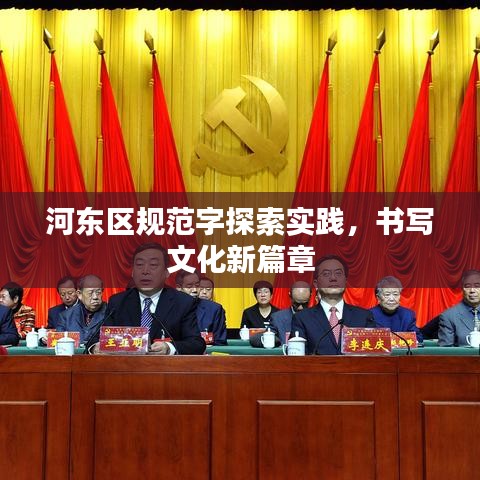 河东区规范字探索实践，书写文化新篇章