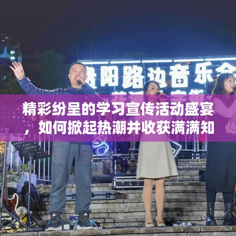 精彩纷呈的学习宣传活动盛宴，如何掀起热潮并收获满满知识？