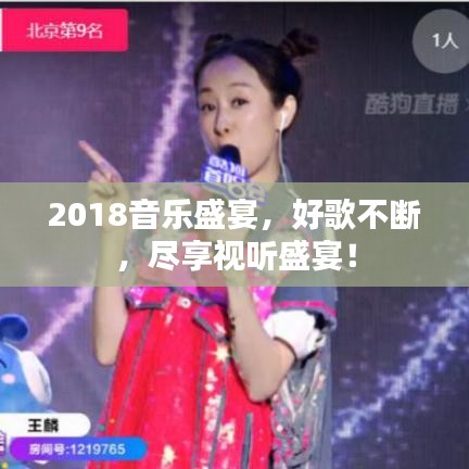 2018音乐盛宴，好歌不断，尽享视听盛宴！