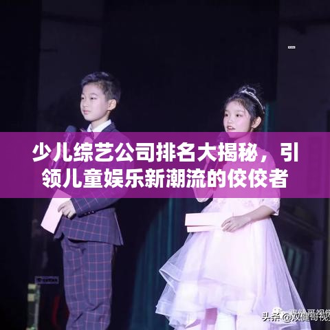 少儿综艺公司排名大揭秘，引领儿童娱乐新潮流的佼佼者