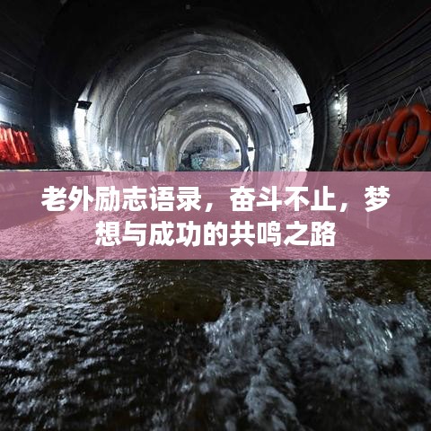 老外励志语录，奋斗不止，梦想与成功的共鸣之路