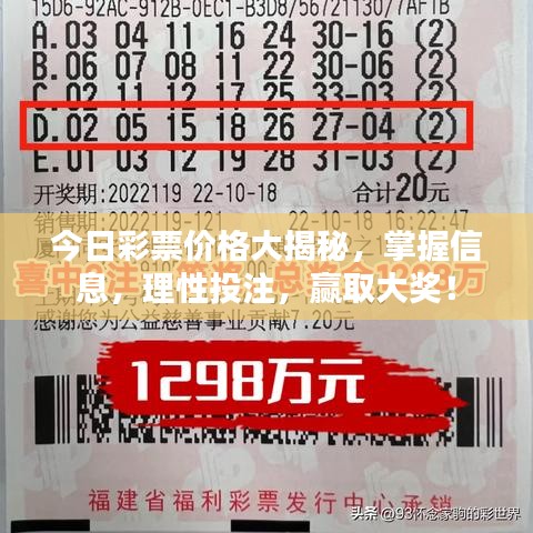 今日彩票价格大揭秘，掌握信息，理性投注，赢取大奖！