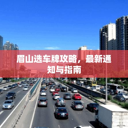 眉山选车牌攻略，最新通知与指南