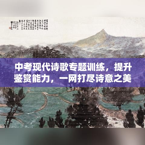 中考现代诗歌专题训练，提升鉴赏能力，一网打尽诗意之美