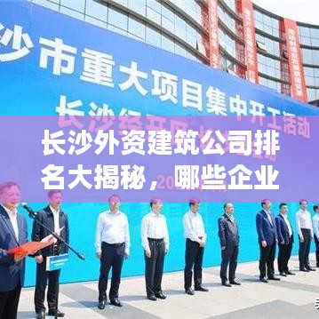 长沙外资建筑公司排名大揭秘，哪些企业独占鳌头？