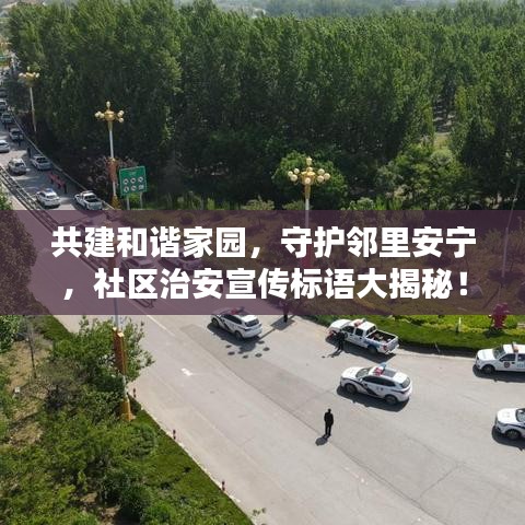 共建和谐家园，守护邻里安宁，社区治安宣传标语大揭秘！