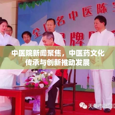 中医院新闻聚焦，中医药文化传承与创新推动发展