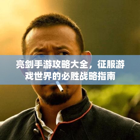 亮剑手游攻略大全，征服游戏世界的必胜战略指南