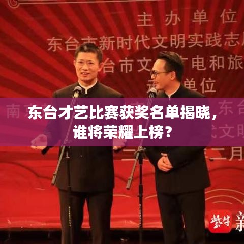 东台才艺比赛获奖名单揭晓，谁将荣耀上榜？