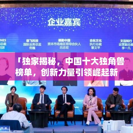 「独家揭秘，中国十大独角兽榜单，创新力量引领崛起新时代！」